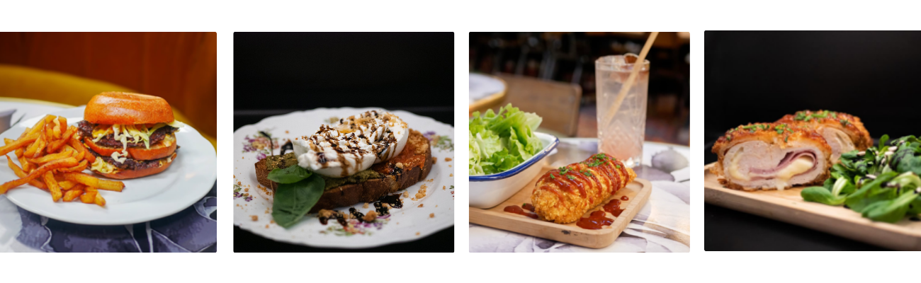 AVEC and co food, burger, bruschetta, cordon bleu